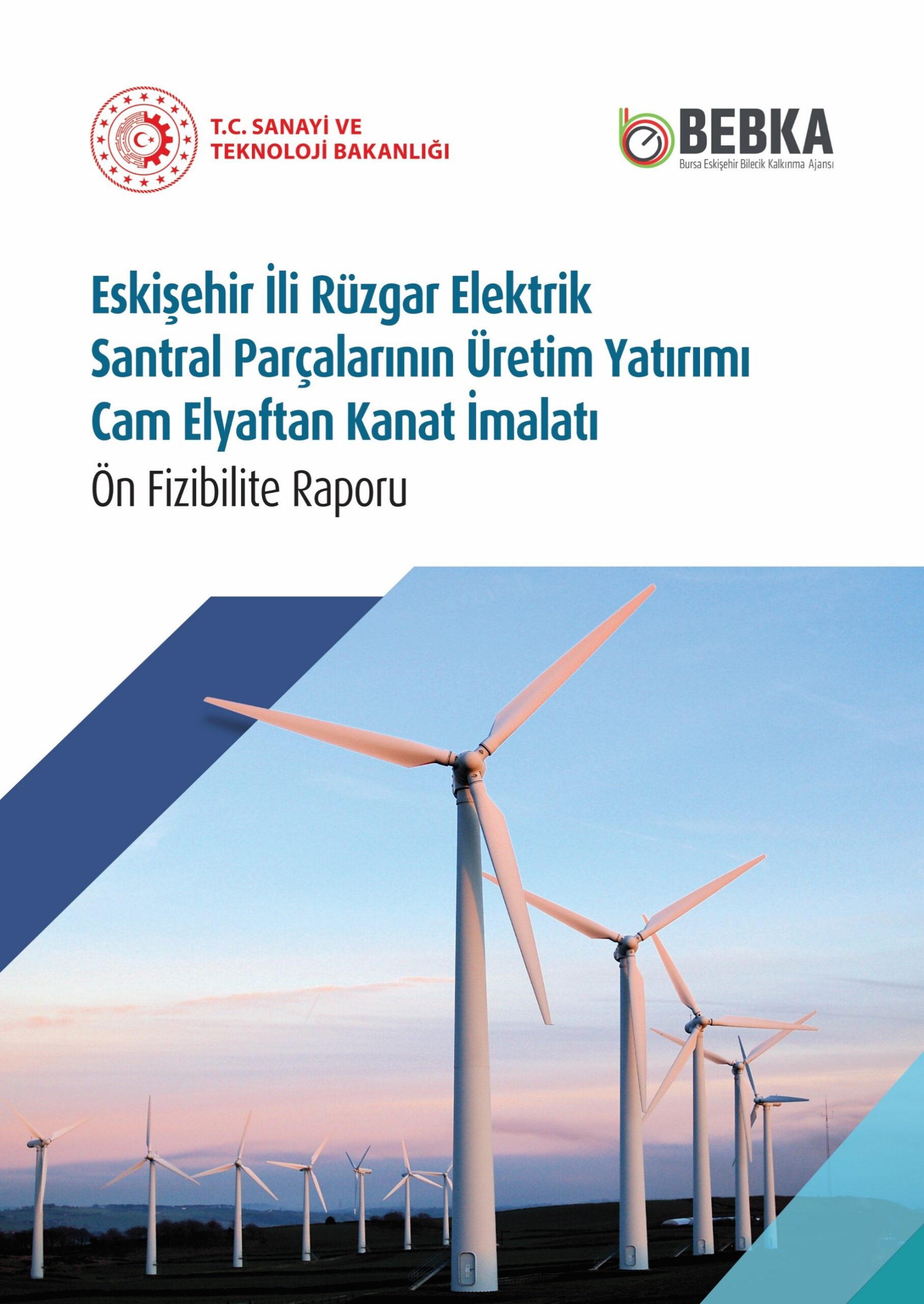 Eskişehir İli Rüzgar Elektrik Santral Parçalarının Üretim Yatırımı Cam Elyaftan Kanat İmalatı  Ön Fizibilite Raporu